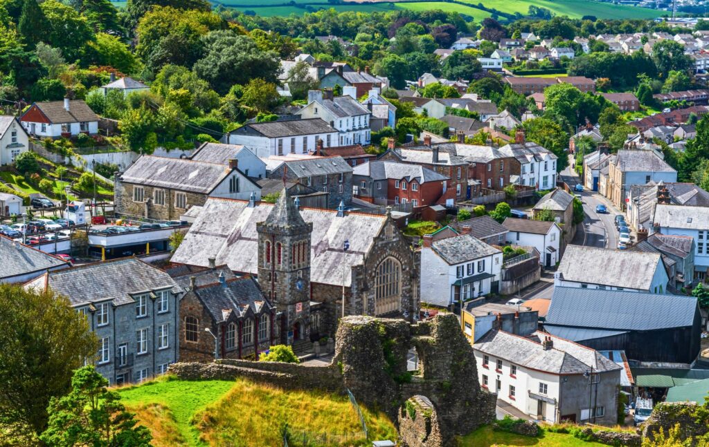 Launceston in Cornwall