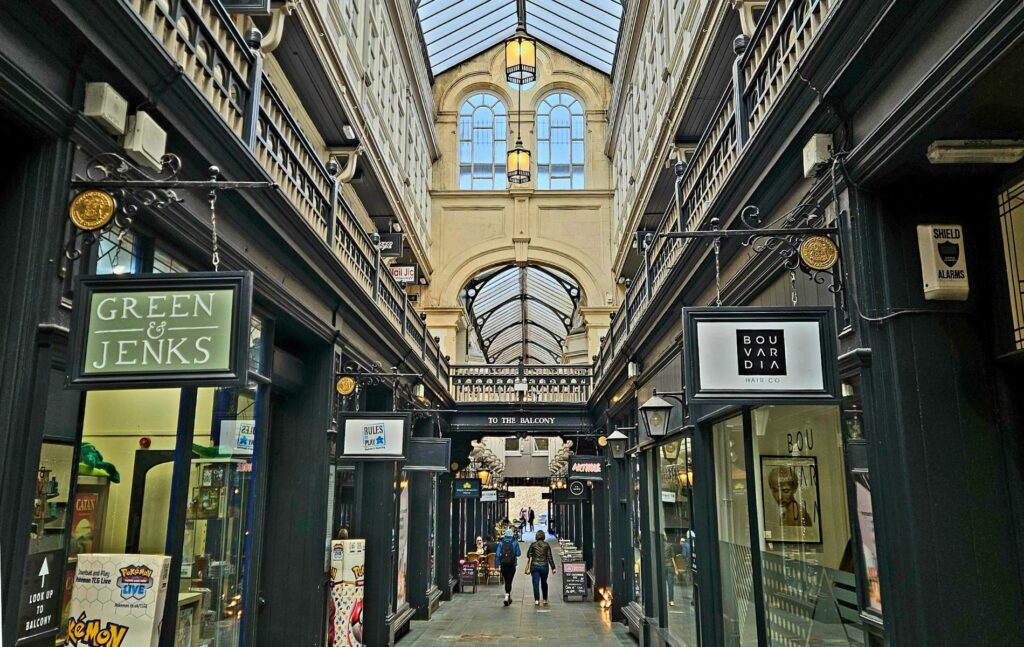 Castle Arcade in Cardiff