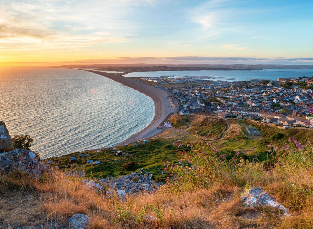 Chesil Beach, Dorset Coast, Jurassic Coast, Shores