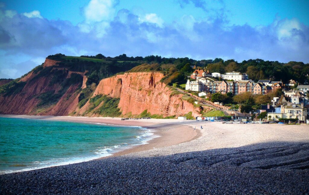 Budleigh Salterton bay Devon