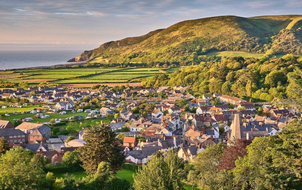 Health and wellbeing - Porlock coastal landscape