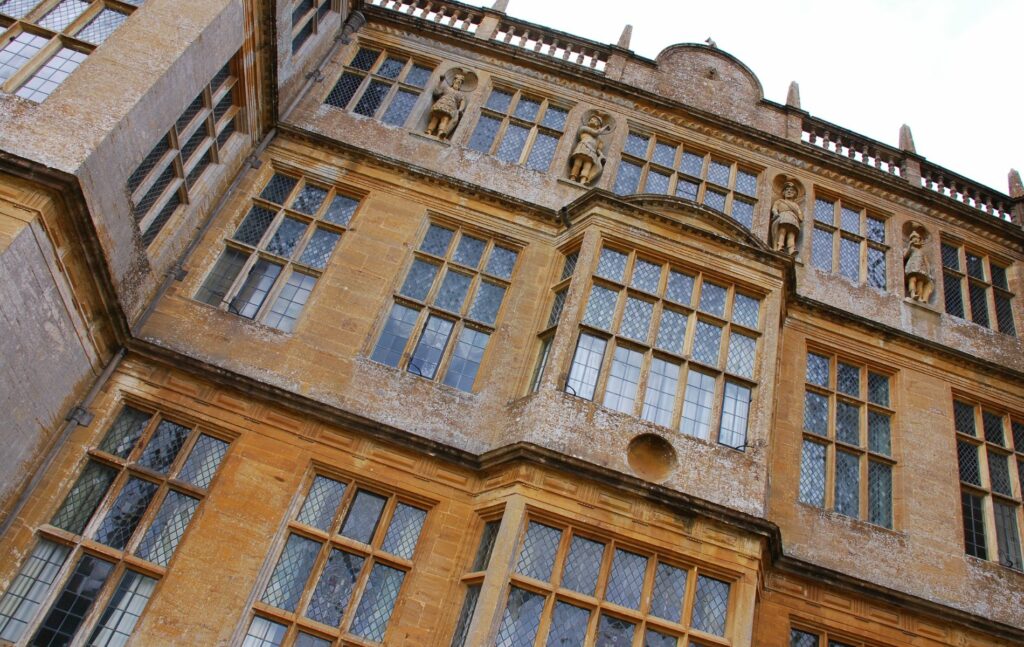 Montacute House in Montacute one of the Hamstone villages in Somerset