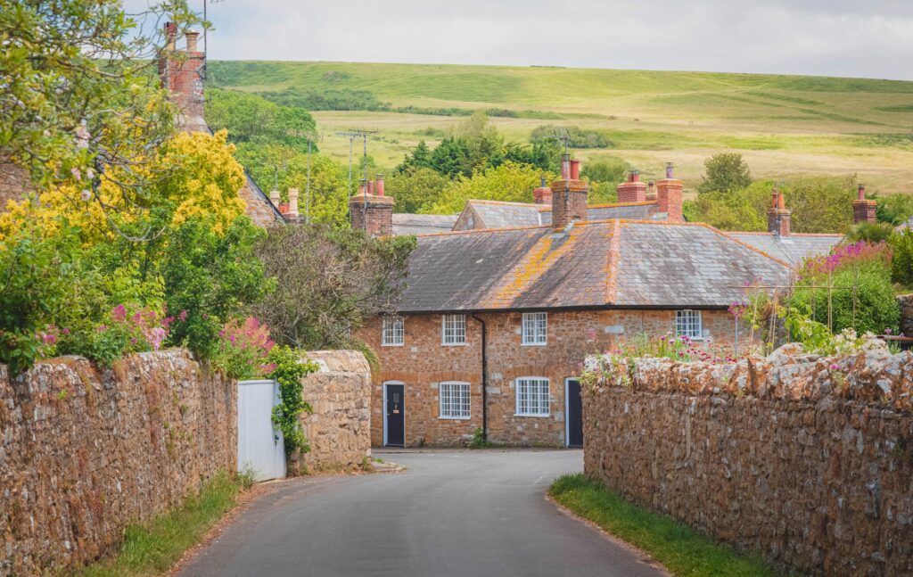 Village of Abbotsbury in Dorset