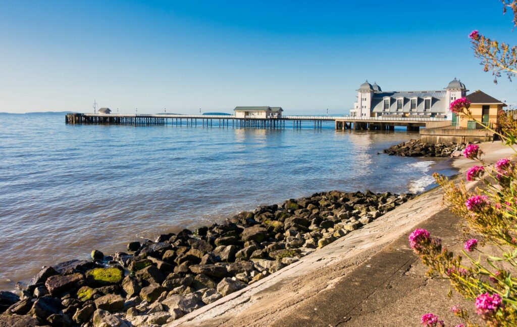 Penarth Waterfront with Penarth Pier