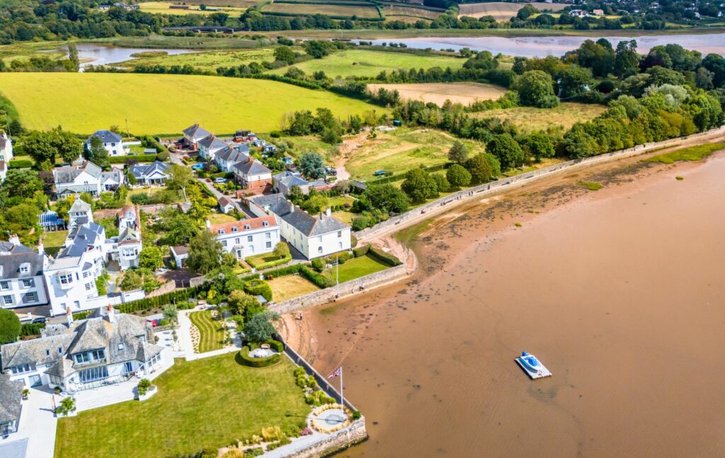 Topsham, a well-connected Devon town on the Exe Estuary