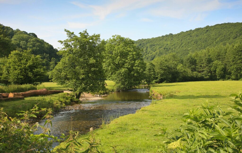 River Exe in Exmoor National Park